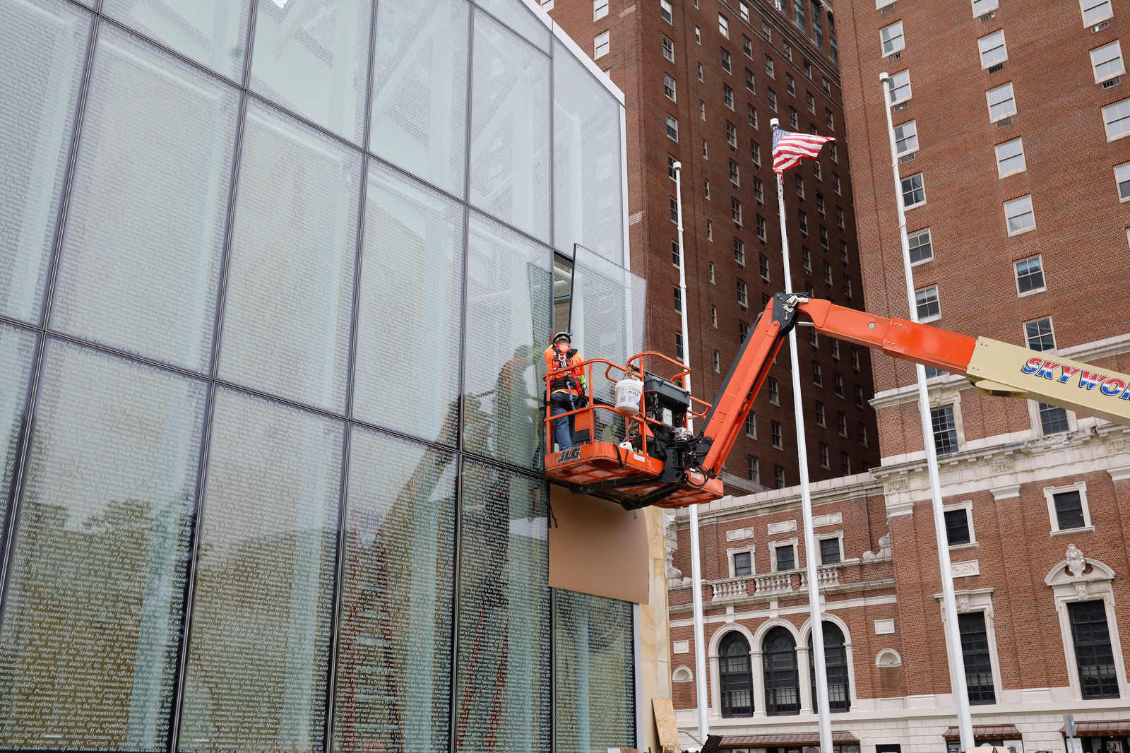 Landmark repaired